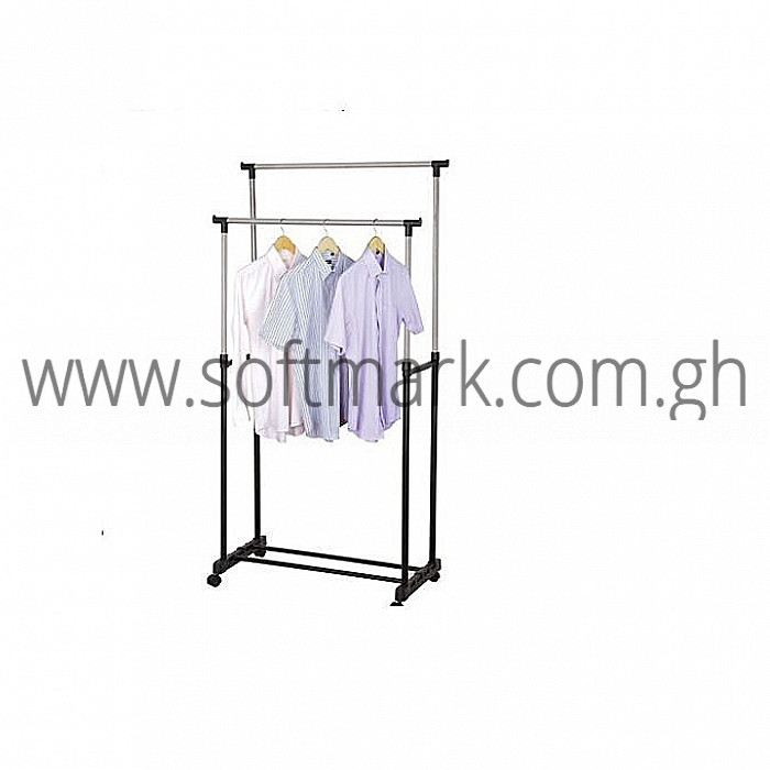 Softmark Double Clothes Rack