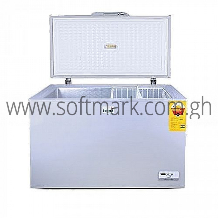 Softmark Icona Chest Freezer 188L Silver