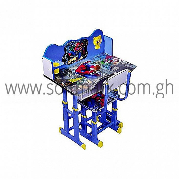 Softmark Kids Study Table & Chair Set Blue